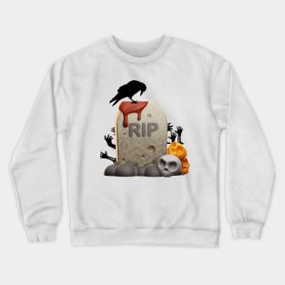 Funny Zombie Crewneck Sweatshirt